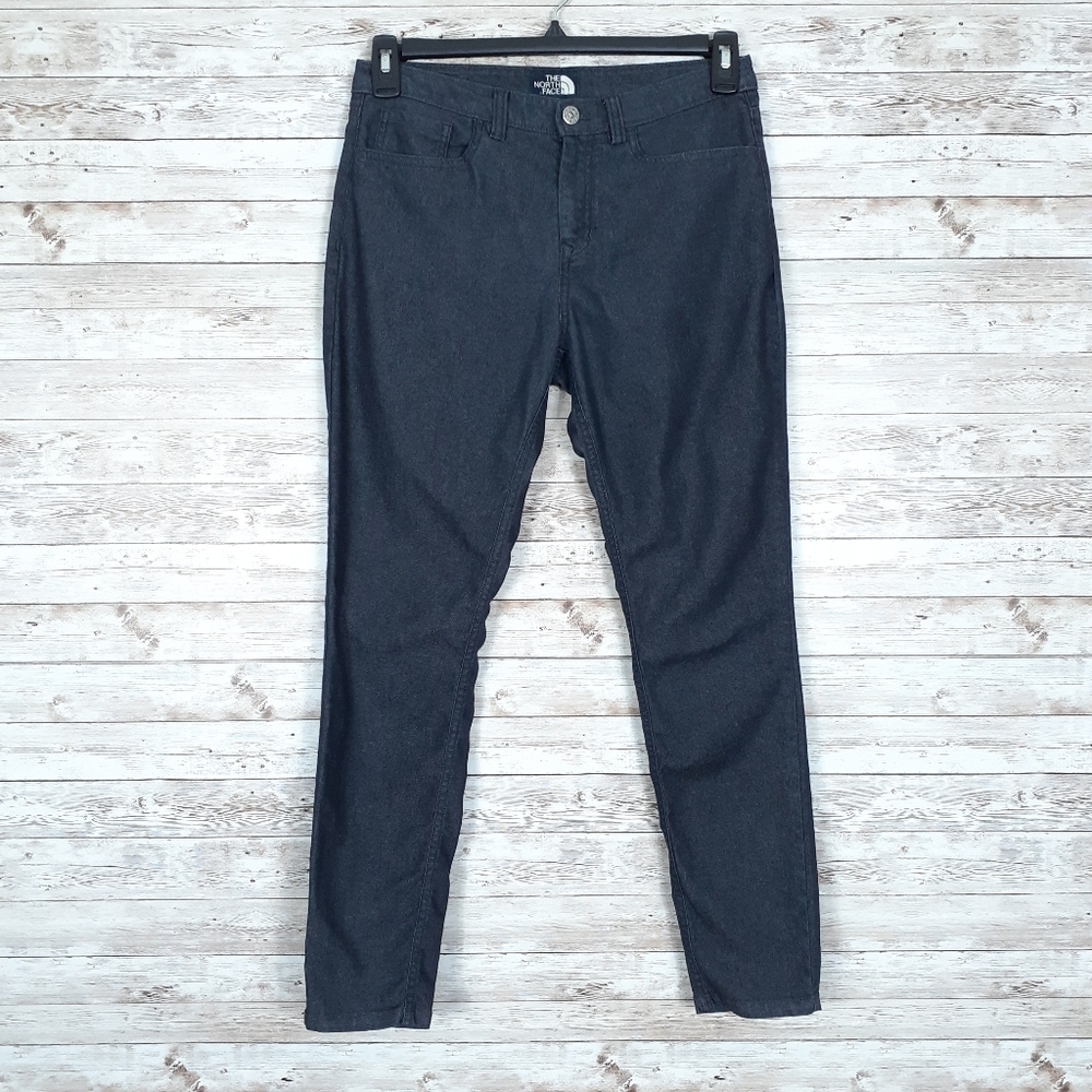 The North Face Lightweight Jeans Sz 6 Dark Gray 335 - Picture 1 of 5